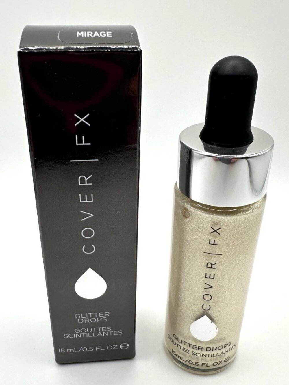 NEW Limited Edition Cover FX glitter drops Mirage